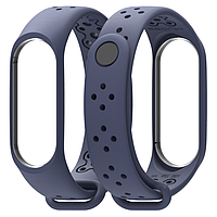 Ремешок Xiaomi Mi Band 4 / 3 MiJobs Sport Light силиконовый Синий 1703P