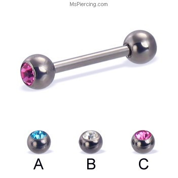 Штанга для пірсингу 18 мм 3 шт Mr.Piercing, 18х2.1х6/6