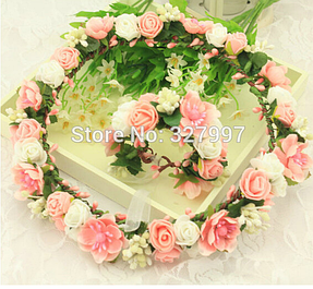 Веночек на голову и браслет