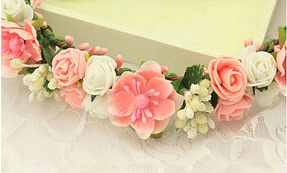 Примеры веночков на голову, которые можно изготовить с использованием материалов представленных в нашем магазине 2