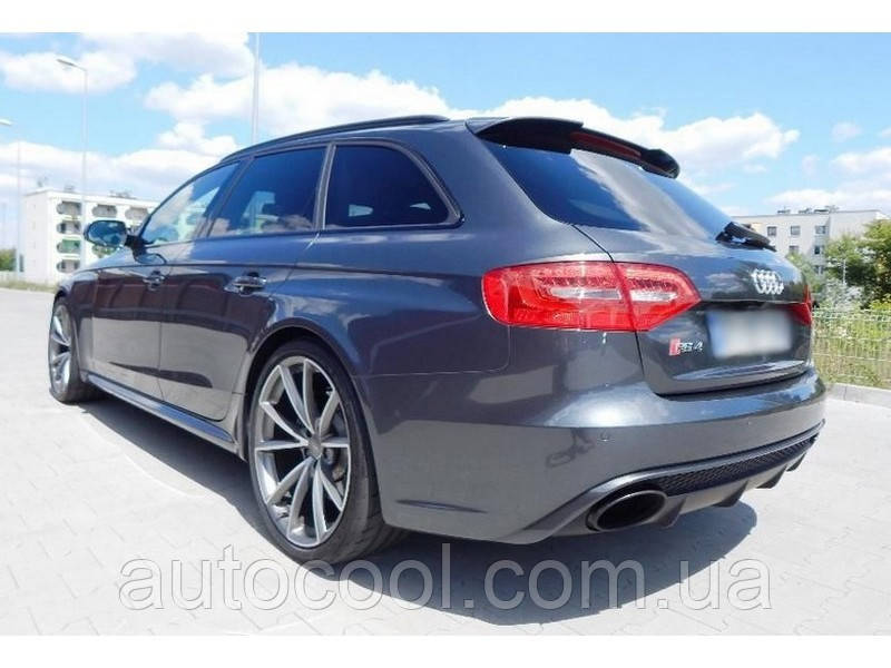 Спойлер кришки багажника Audi A4 B8 універсал 2007-2015 р.в. стиль RS