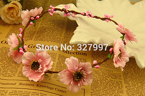 Примеры веночков на голову, которые можно изготовить с использованием материалов представленных в нашем магазине 1