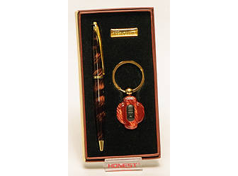 Подарунковий набір: ручка + брелок-ліхтарик