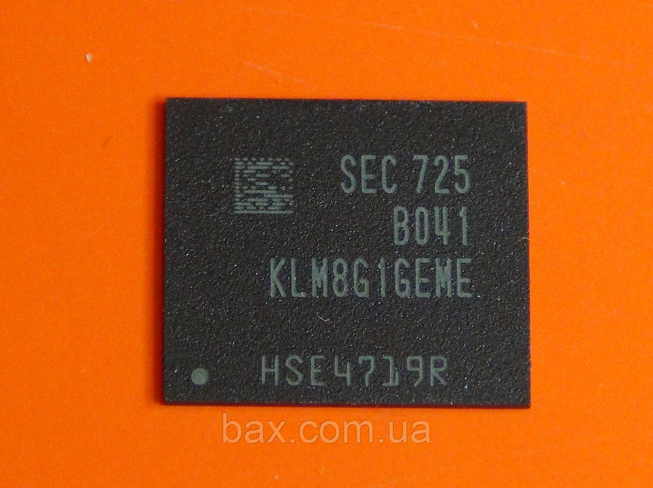 Мікросхема пам'яті Samsung KLM8G1GEME-B041 Опис