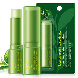 Бальзам для губ з зеленим чаєм ROREC Natural Green Tea Watter Lip Balm (2.7 м)