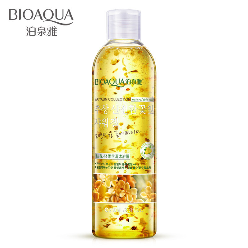 Гель для душу з золотим османтусом BIOAQUA Abstract Fresh Petals Shower Gel (250мл)
