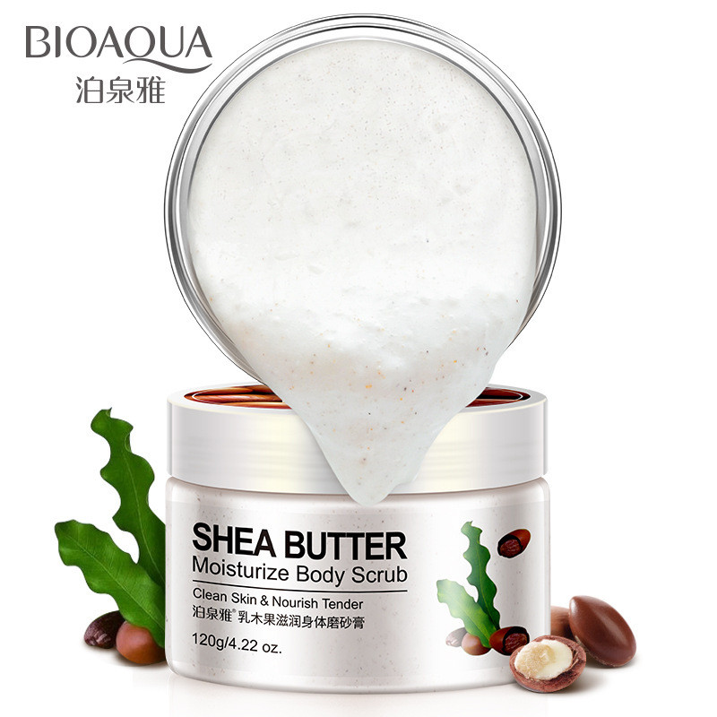 Скраб для тіла з маслом Ши BIOAQUA Body Scrub Shea Butter (120г)