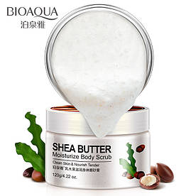 Скраб для тіла з маслом Ши BIOAQUA Body Scrub Shea Butter (120г)