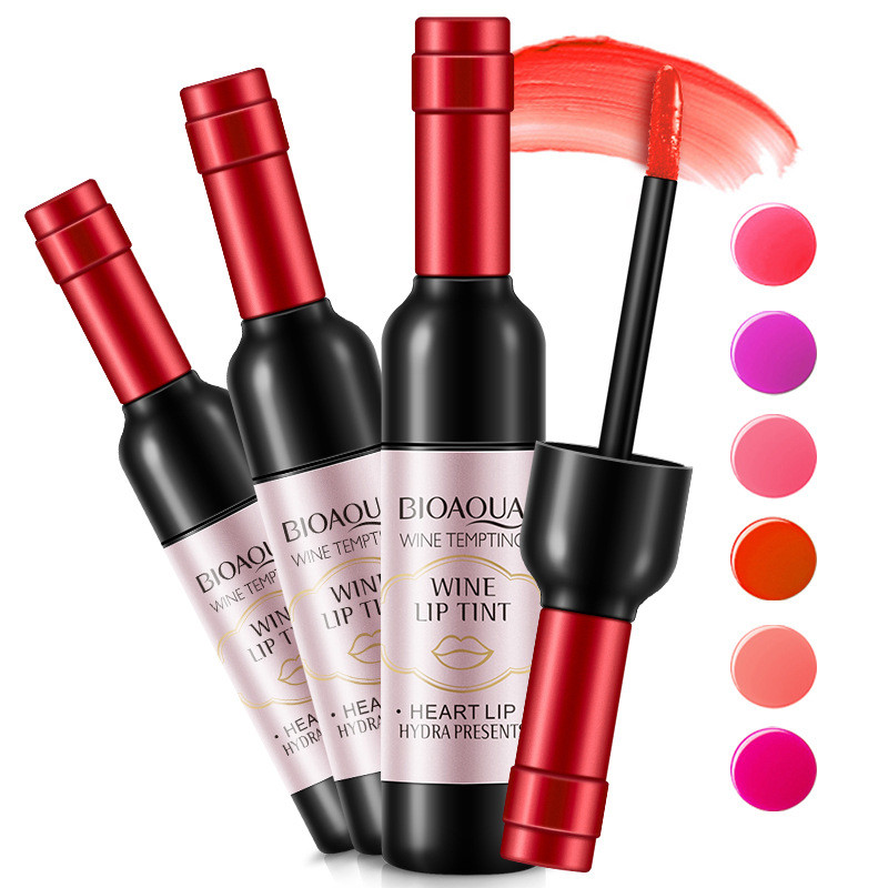 Помада для губ пляшка вина BW01 BIOAQUA Wine Lip Tint (7г)