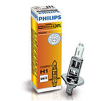 Автомобільні галогенові лампи "PHILIPS" (H1) (Premium) (+30%)