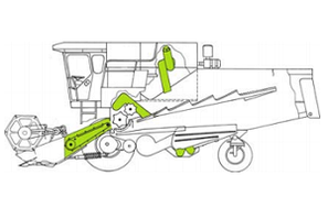 Запчастини похилої камери, системи транспортування зерна MF