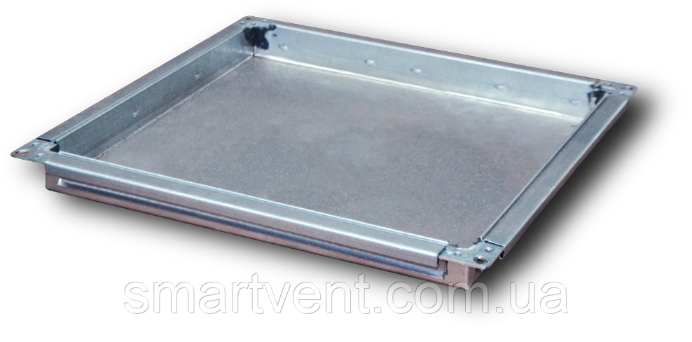 Заглушка прямокутна без фланця, оц. 0,55 мм