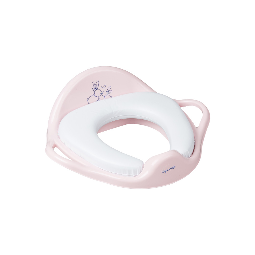 Накладка на унітаз Tega Little Bunnies KR-020 Soft м'яка 104 light pink