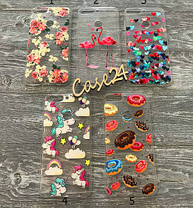 TPU чохол Love case для Huawei Y7 Prime (2018) (5 видів)