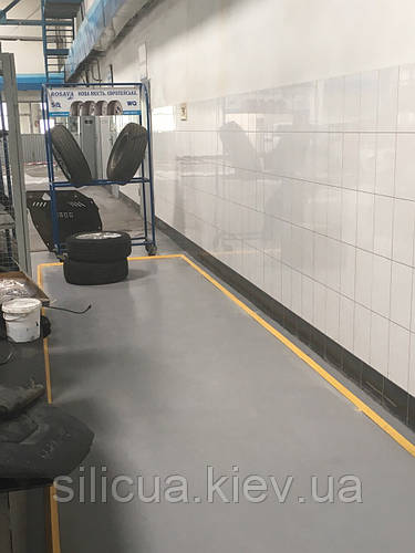 Эпоксидная краска для бетона Epocsil (1кг), двухкомпонентная с ...