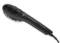 Терморасческа для выравнивания волос Tico Professional Hot Brush Black (100208BK)