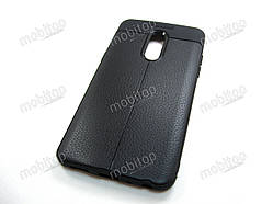 TPU чехол Auto Focus Meizu 15 Plus (чорний)