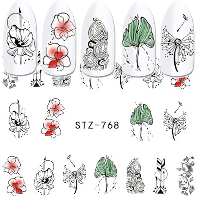 Купити Наклейки для Нігтів Водні Чорні Серія STZ 000, Слайдери для нігтів, Фото Дизайн для Манікюру, nail art (нейл-арт), Слайдер Дизайн, фото наклейки для швидкого красивого дизайну нігтів, за оптовими цінами, замовити та купити дешево оптом, дрібним оптом через інтернет магазин https://opt21.com з доставкою по всій Україні від Компанії Маргарита місто Дніпро