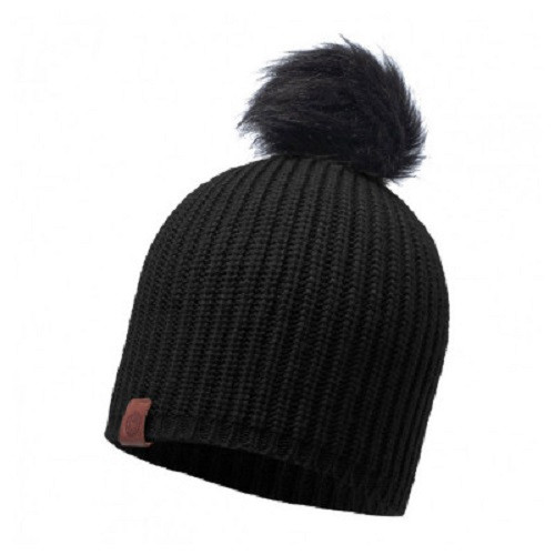 Шапка Buff Knitted Hat Adalwolf Black, фото 1