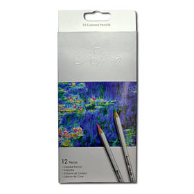 Набір кольорових олівців 12 кольорів "Raffine" 7100-12СВ Marco