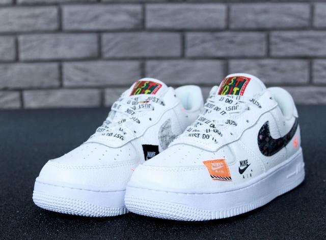 Nike Air Force 1 Low Just Do It Pack White Im polli 615757755