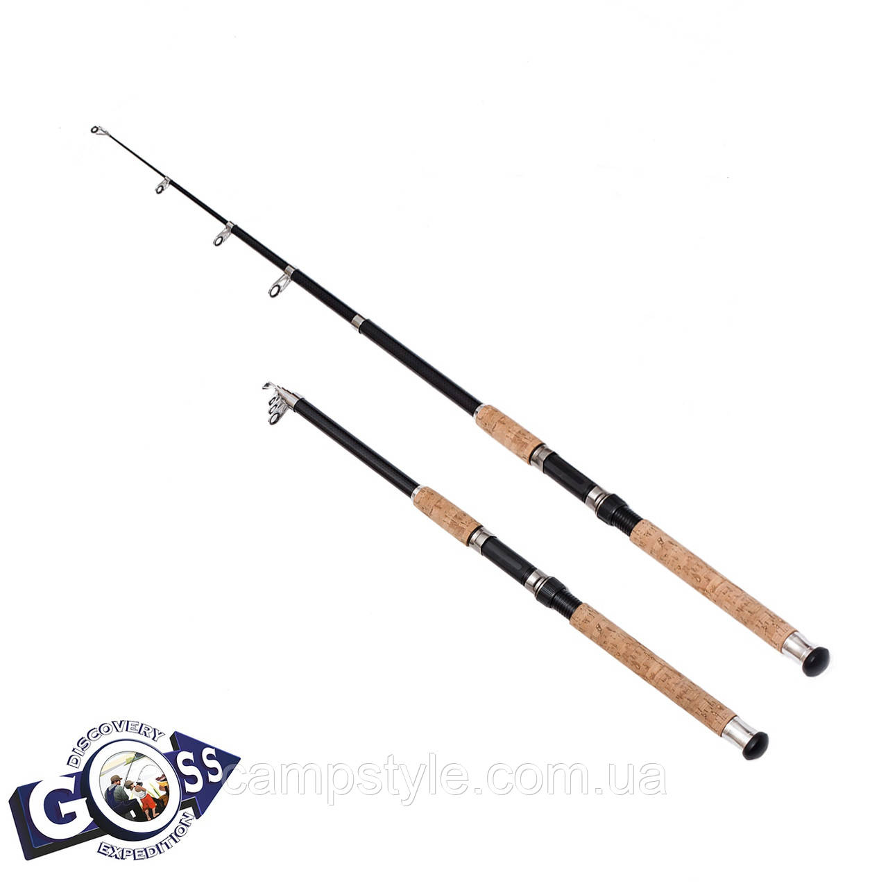 Спінінгове вудлище телескоп Goss Superhard tele 80-120g 2,1м