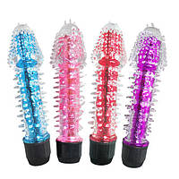 Гелевий вібратор із м'якими вусиками Som