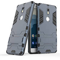 Чохол Nokia 7 Hybrid Armored Case темно-синій