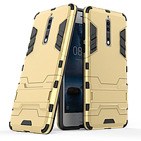 Чохол Nokia 8 Hybrid Armored Case золотий