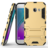 Чохол Samsung A320 / A3 2017 Hybrid Armored Case золотий