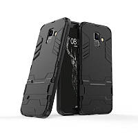 Чохол Samsung A600 / A6 / A6 2018 Hybrid Armored Case чорний