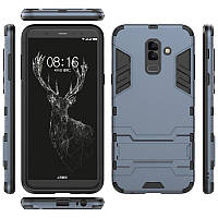 Чохол Samsung A605 / A6 Plus / A6 Plus 2018 Hybrid Armored Case темно-синій