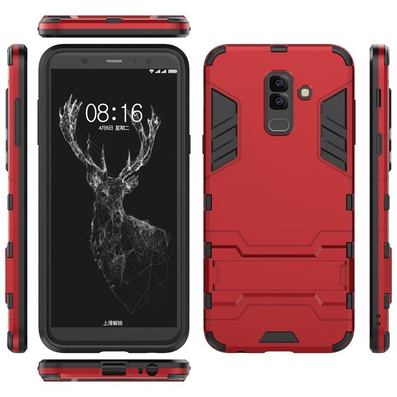 Чохол Samsung A605 / A6 Plus / A6 Plus 2018 Hybrid Armored Case червоний