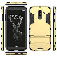 Чохол Samsung A605 / A6 Plus / A6 Plus 2018 Hybrid Armored Case золотий