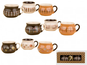 Набір бульйонниць СНТІ 2пр "Мокко" 7162