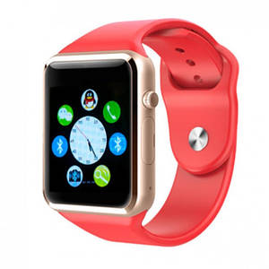 Смартгодинник із камерою Smart Watch A1 у стилі Apple watch Red