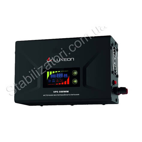 ДБЖ LUXEON UPS-500WM — Найкращий безперебійник для котла — ДБЖ, фото 1