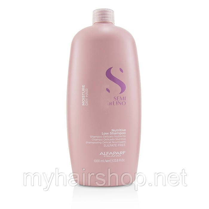 Шампунь зволожувальний для волосся ALFAPARF Semi Di Lino Moisture Nutritive Shampoo 1000 мл