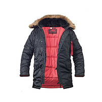Куртка зимова "slim fit" Аляска Black, фото 3