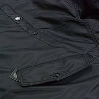 Куртка зимова "slim fit" Аляска Black, фото 9