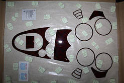 Накладки на торпеду Dacia Logan I 2005-2008 (декор панелі Дачіа Логан)