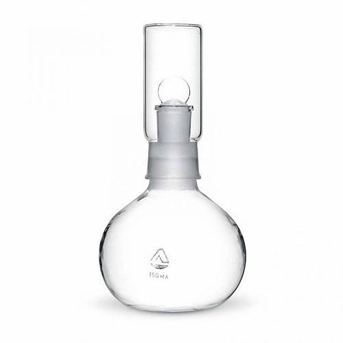 Склянка для инкубации при определении БПК со шлифом 100 мл, стекло - фото 1 - id-p796080775