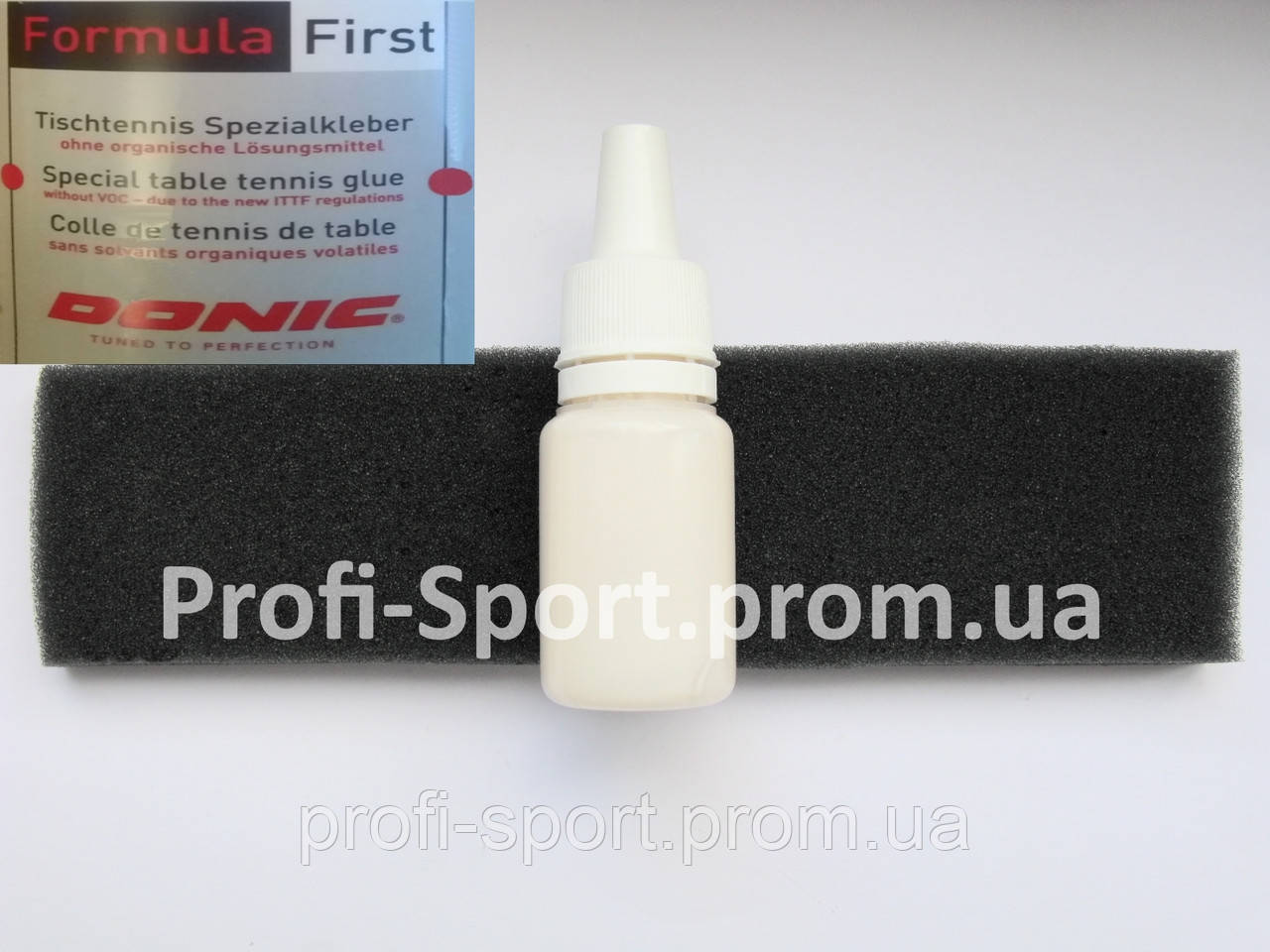 DONIC Formula First 10мл водний клей на водній основі для настільного тенісу VOC Free