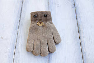 Дитячі в'язані рукавички D115-5, фото 2