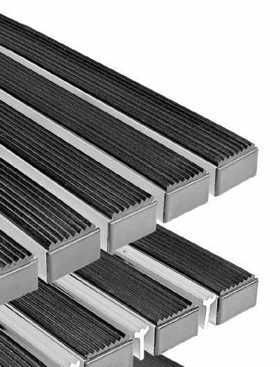 Грязезащитная алюминиевая решетка СИТИ резина + скребок: продажа, цена ...