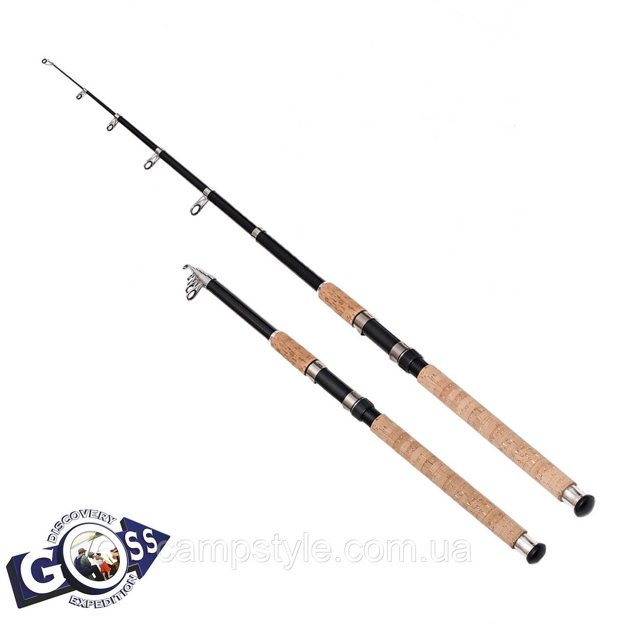 Спінінгове вудлище телескоп Goss Superhard tele 80-120g 2,7м