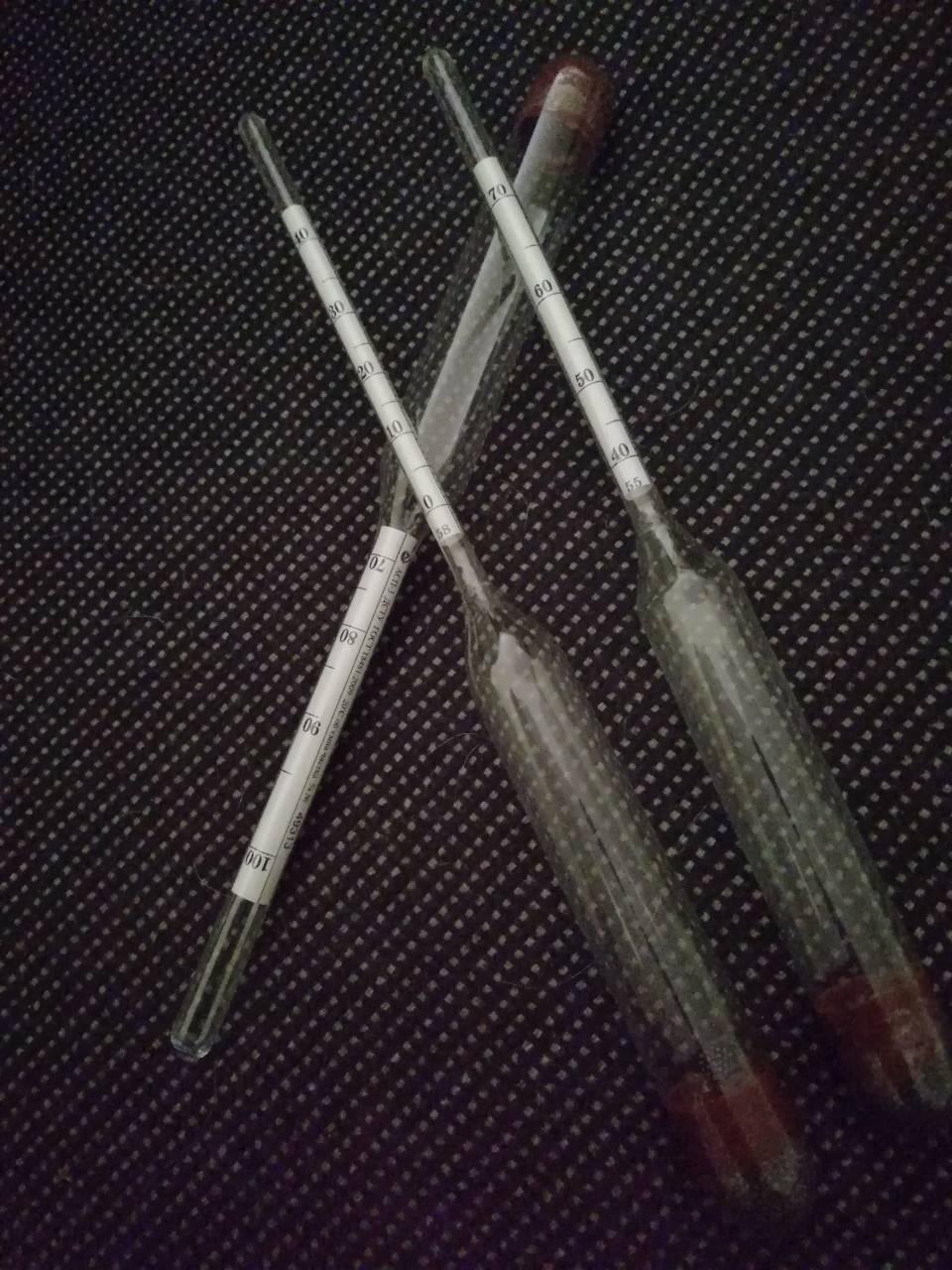 Набір спиртометрів (ареометров) (ГОСТ) АСП – 3шт (ДНІПРО)