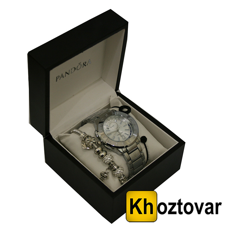 Жіночий наручний годинник із браслетом Pandora P14