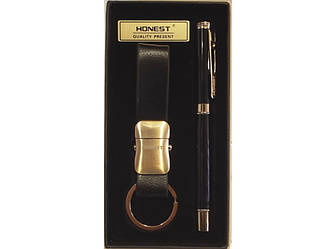 Подарунковий набір HONEST: ручка + брелок