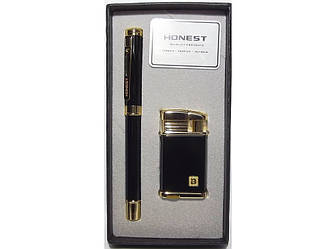 Подарунковий набір HONEST: ручка + запальничка